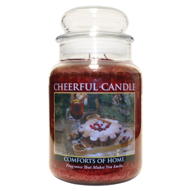 A Cheerful Candle LLC Comforts of Home Scented Jar Candle & Reviews
